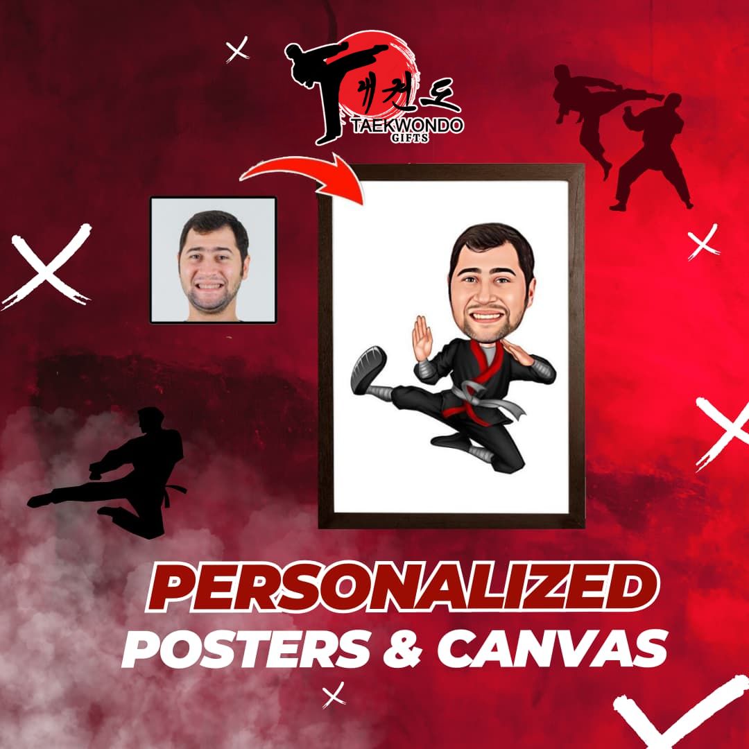 Taekwondo Gifts Posters and Canvas